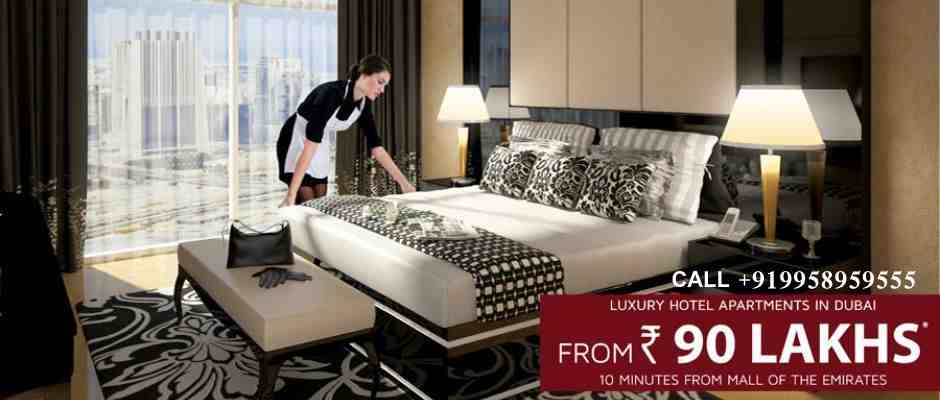 Luxury Hotel apartment in Dubai from INR 90 Lakhs
