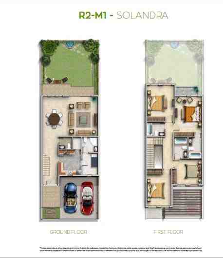 Akoya oxygen villa floor plan
