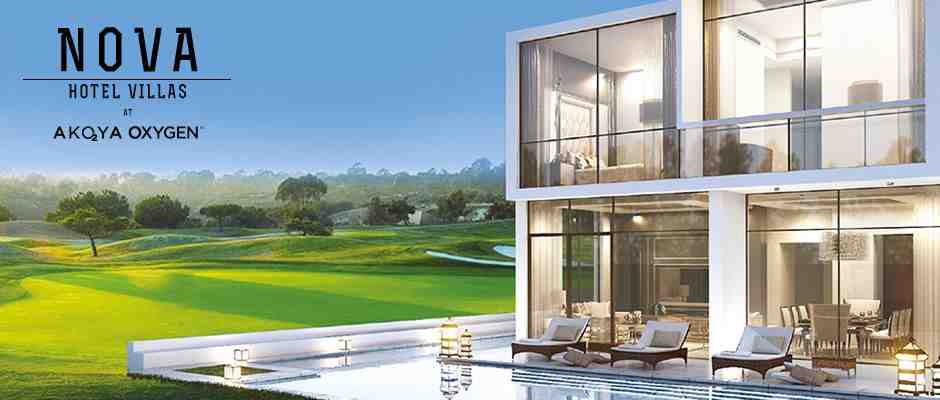 Nova Hotel Villas at AKOYA Oxygen BACK TO LISTING Furnished hotel villas in a premium golf community